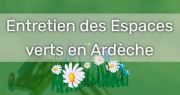 Photo Entretien des espaces verts en Ardèche