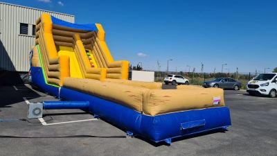 Location de toboggan aquatique gonflable
